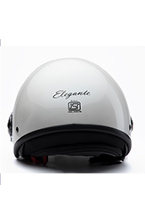 vespa elegante helmet rear view
